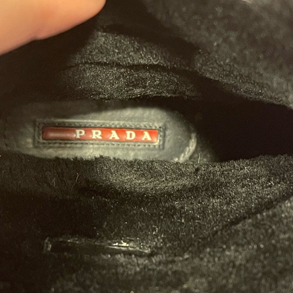 Prada Leather Shearling Winter Boots - Picture 16 of 16